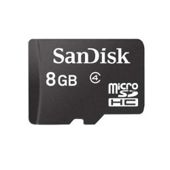 SanDisk Micro SDHC Flash Memory Card 8GB