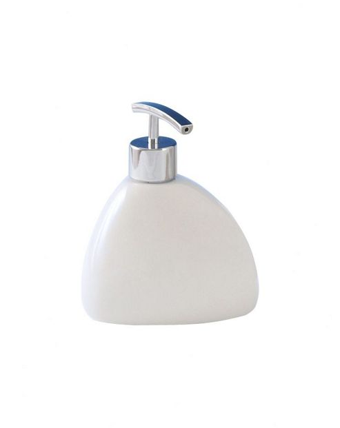 Image of Sanwood Stone Soap Dispenser - White