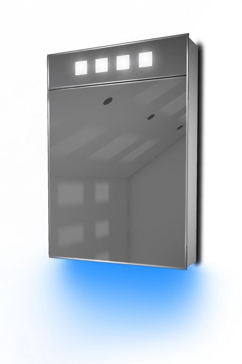 Image of Ambient Demist Bathroom Cabinet With Sensor & Internal Shaver Socket K114b