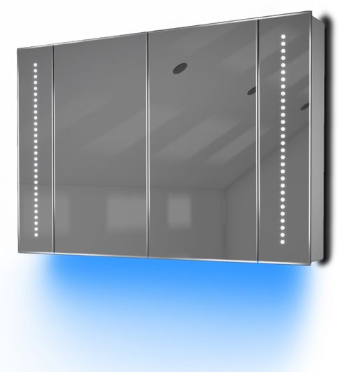Image of Ambient Demist Bathroom Cabinet With Sensor & Internal Shaver Socket K75b
