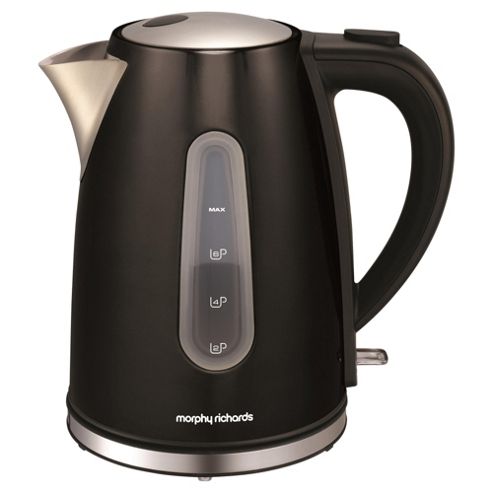 Image of Morphy Richards 43905 Accents Black Jug Kettle - 1.5l