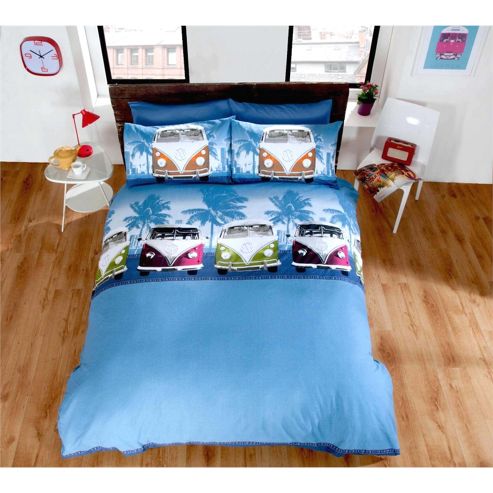 Image of Rapport Art Campervan Quilt Set King