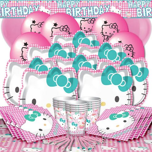 Image of Hello Kitty Cupcake Party Pack - Deluxe Save 10%