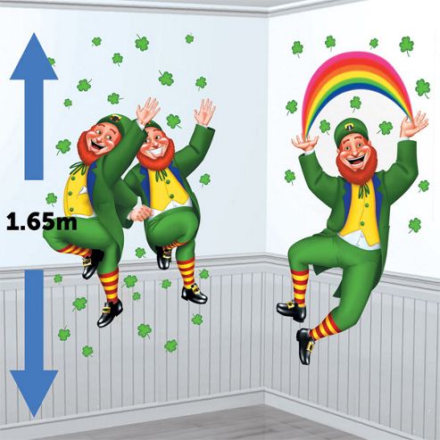 Image of St. Patrick's Day Leaping Leprechauns (2pk)