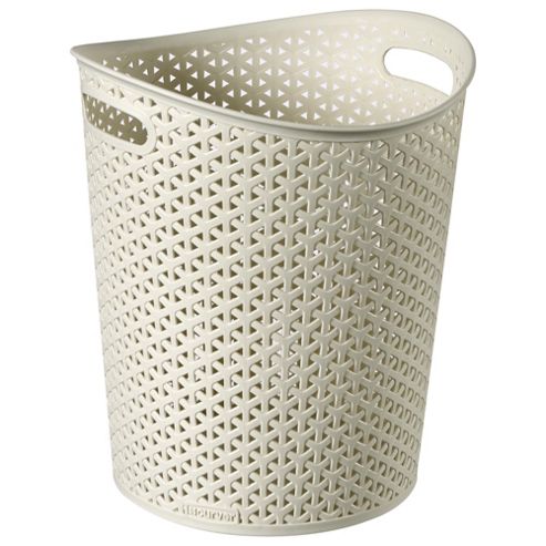 Image of Curver My Style - Waste Bin With Handles -12.5l - Cream