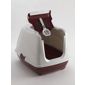 Moderna Products Flip Cat Litter Box - Deep Red - 50cm