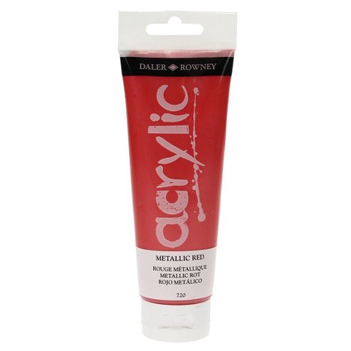 Image of Daler Graduate Acrylic Metallic Red 120ml