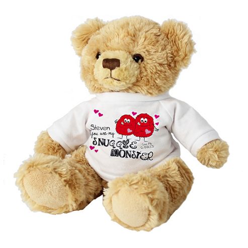 Image of Personalised Snuggle Monster Message Bear