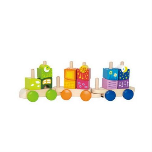Image of Hape Fantasia Blocks (train)