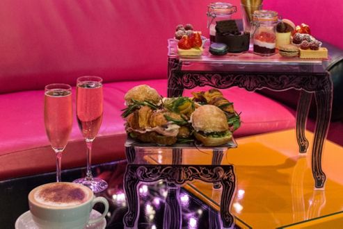 Image of Champagne Afternoon Tea For Two At The Cake Boy Emporium