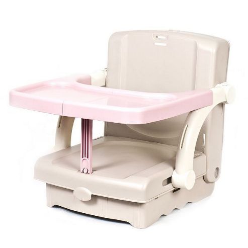 Image of Kids Kit Hi Seat Portable Booster Pink Beige