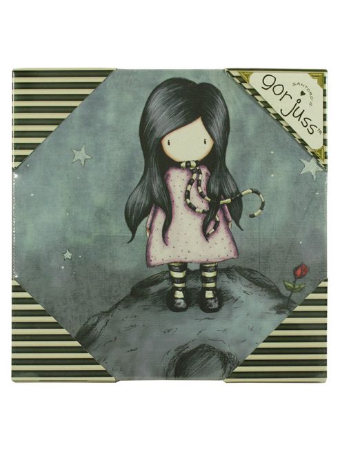 Image of Santoro Gorjuss Because She Is My Rose Canvas Print
