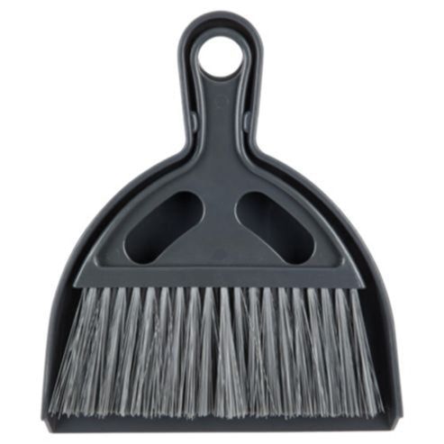 Image of Camping Tent Dustpan & Brush Set Grey