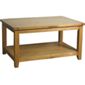 Kelburn Furniture Bordeaux Small Coffee Table in Medium Oak Stain and Satin Lacquer