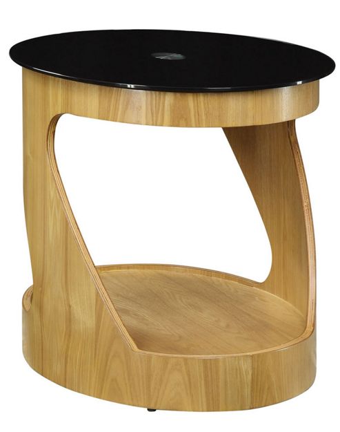 Image of Jual Jf304 Oak Oval Lamp Table