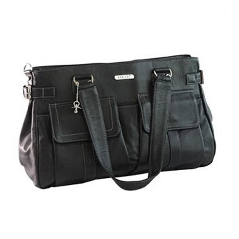 Image of Vanchi Sydney Satchel Changing Bag Black