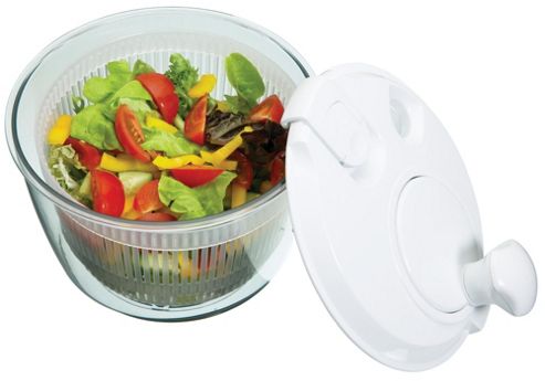 Image of Kitchen Craft Mini Salad Spinner With Twist Action Handle