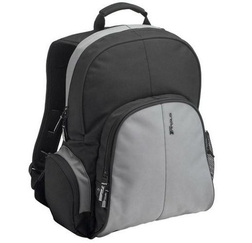 Image of Targus Essential Backpack, Black & Grey