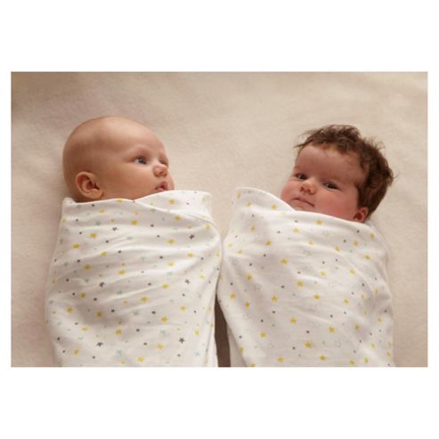 Image of Gro Swaddle Wish Upon A Star Twin Pack