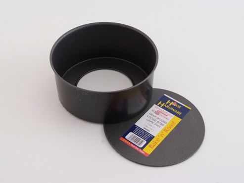 Image of Home Bake 4030 N/s Deep L/b Cake Tin 18x7cm