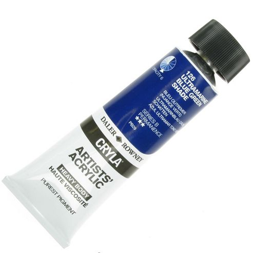 Image of Cryla 75ml Ultramarine Blue Green Shade