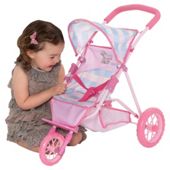 Tatty Teddy 3 Wheel Stroller