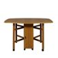 Caxton Tennyson Spacesaver Gateleg Table in Teak - 32-132cm