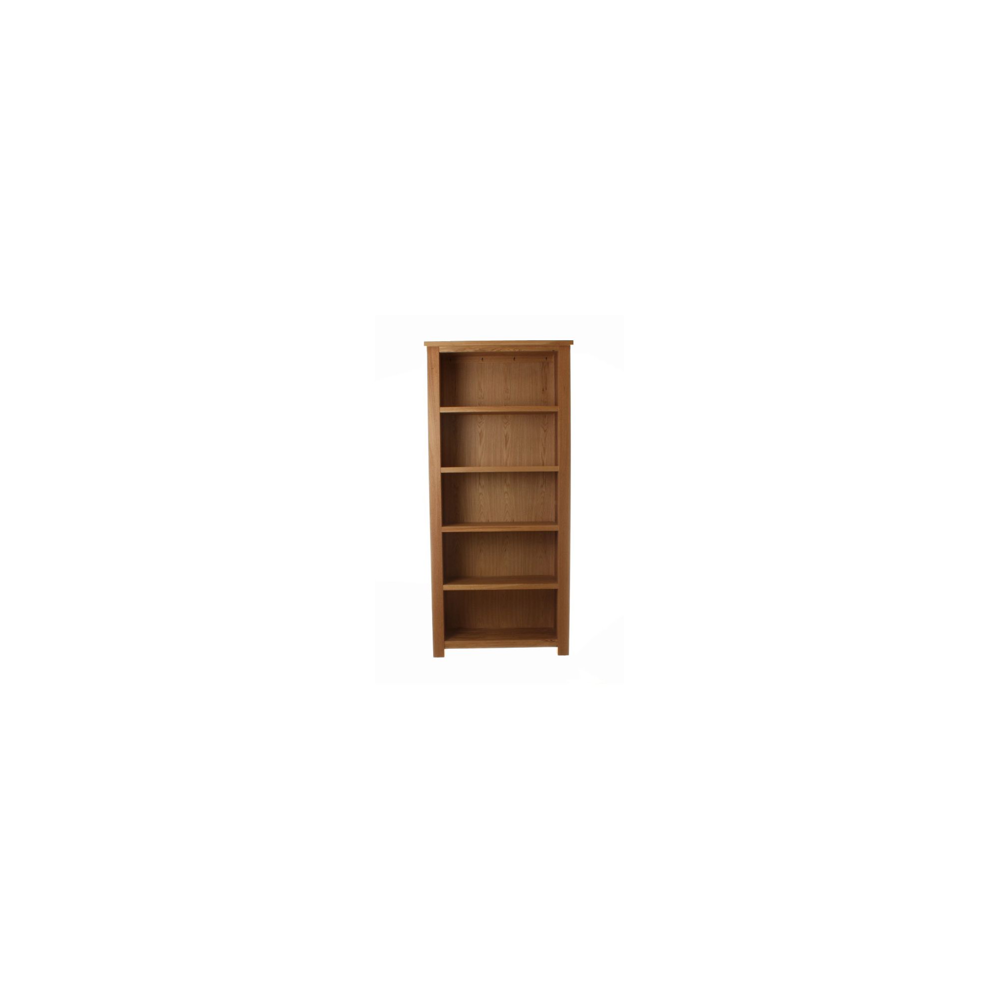 Baumhaus Aston Oak Large Open Bookcase at Tescos Direct