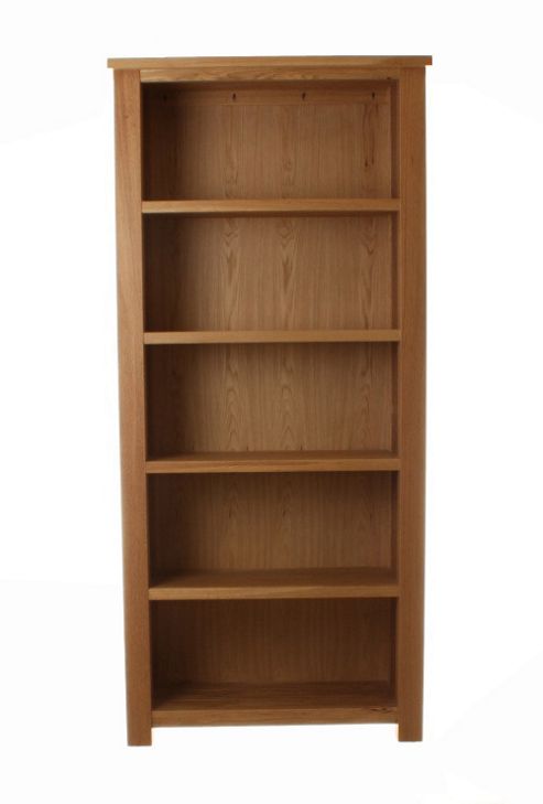 Image of Baumhaus Aston Oak Large Open Bookcase