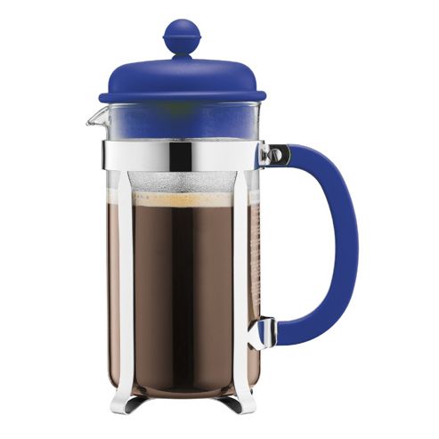 Image of Bodum 8 Cup, 1l Cafetiere, Coffee Maker, Blue
