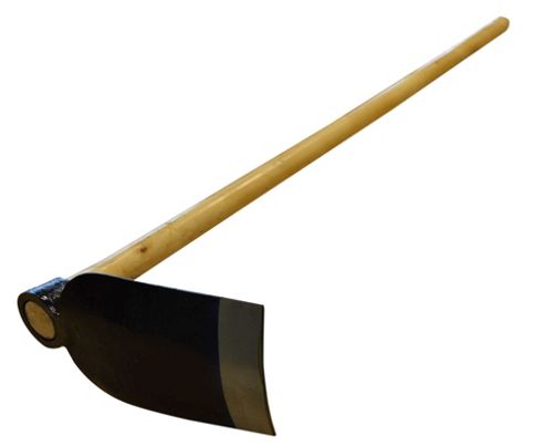 Image of Digging Hoe - Full Size Azada - 120cm Wooden Handle - 21x16cm Steel Head