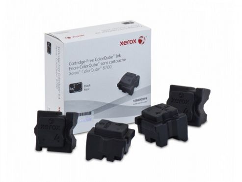 Image of Solid Ink Black 4 Sticks F 8870 Yield 9 000 Page