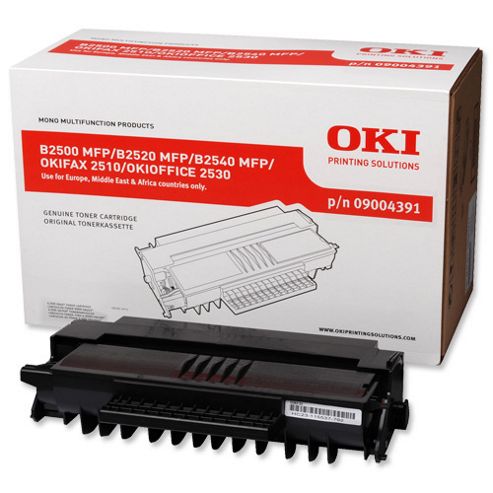 Image of Oki High Print Cartridge For B2500/2520/2540 Mfp - Black