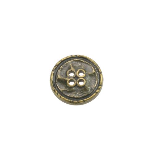 Image of Dill Buttons 25mm Weathered Gold