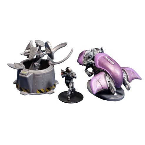 Image of Halo Micro Ops Series 1 - Ghost Vs. Wolf Spider - Action Figure