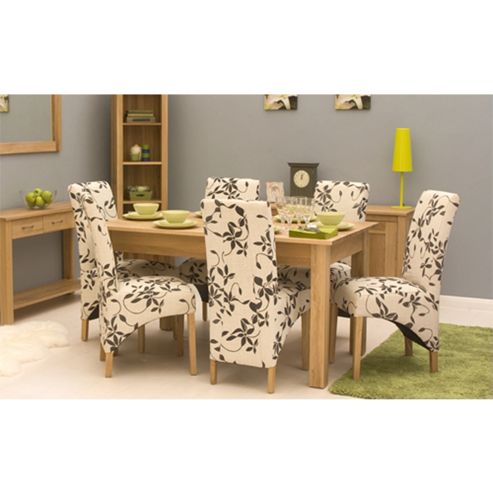 Image of Mobel Oak 150cm Dining Table (4/6 Seater) - Table Only