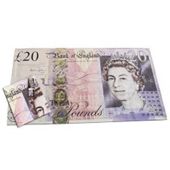 Twenty Pound Note Teatowel