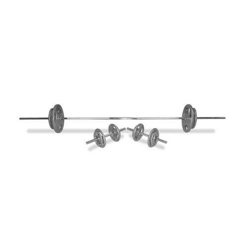 Image of Body Power 71kg 6ft Tri-grip Combi Standard Weight Set