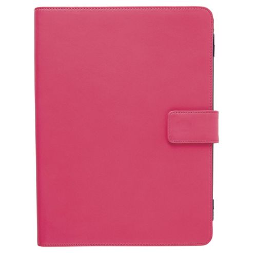 Image of Tesco Pink Premium Leather Universal 10" Tablet Display Case
