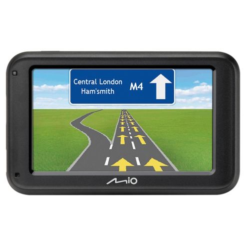 Image of Mio 410 Sat Nav, 4.3" Lcd Touch Screen, Western Europe Maps