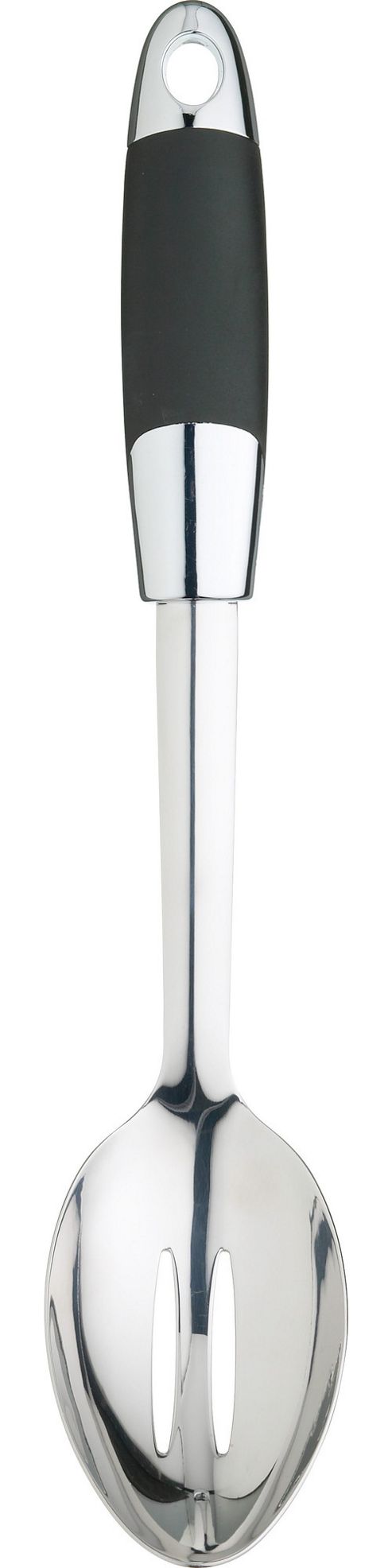 Image of Master Class Soft Grip Long Handle Slotted Spoon