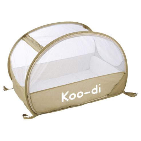 Image of Koo-di Pop Up Bubble Travel Cot, Cafe Creme