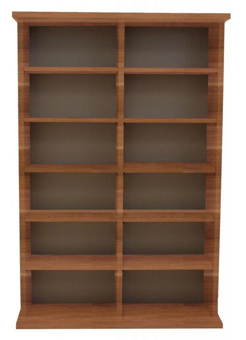 Image of Vcm Ronul Cd / Dvd Tower - Core Walnut