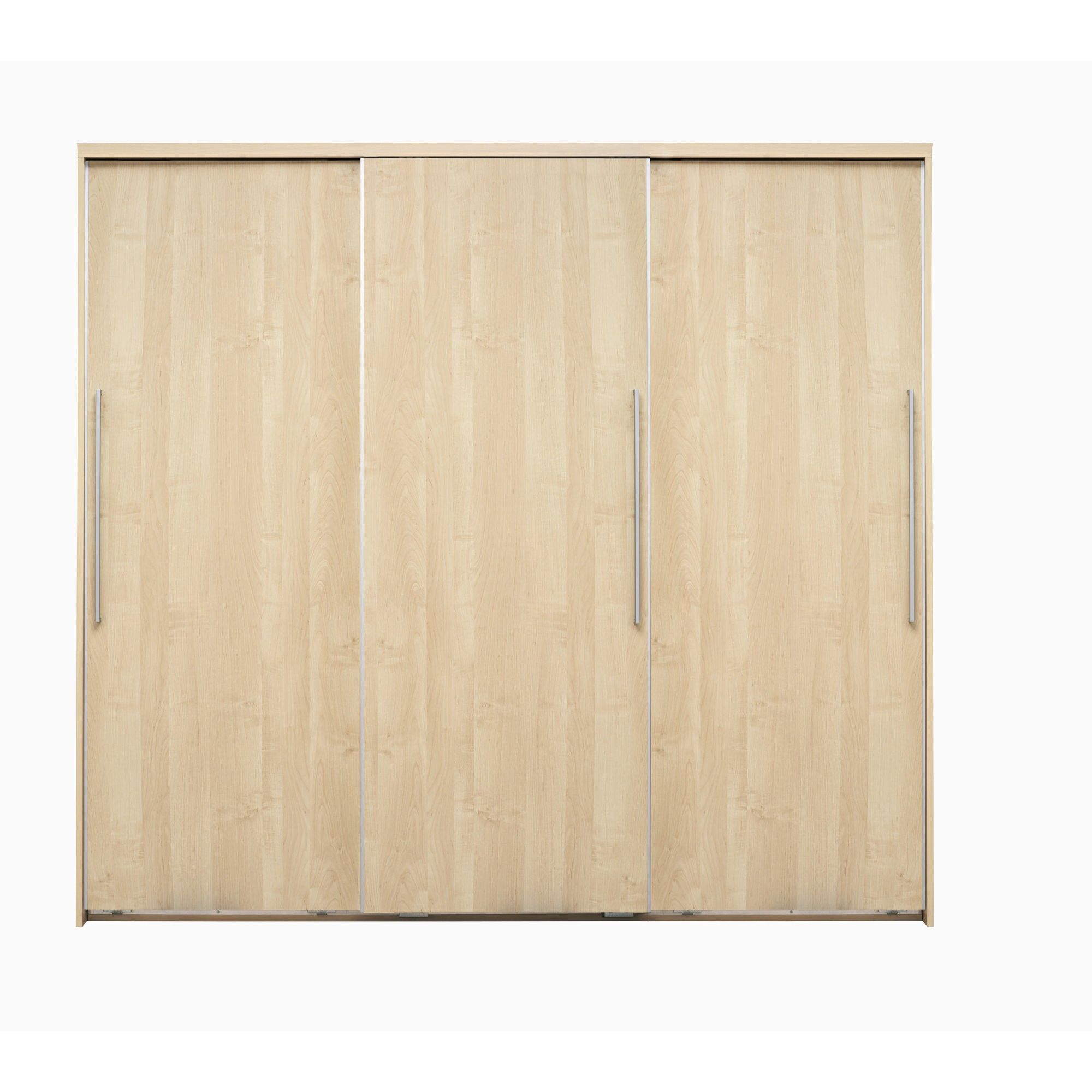 Caxton Strata 3 Door Sliding Wardrobe in Pear Wood at Tesco Direct