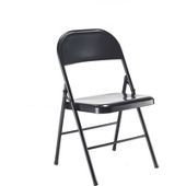 Jemini Metal Folding Chair Black KF73590