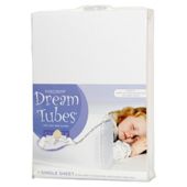 Dream Tubes Microfibre Single Bed Spare Sheet, White