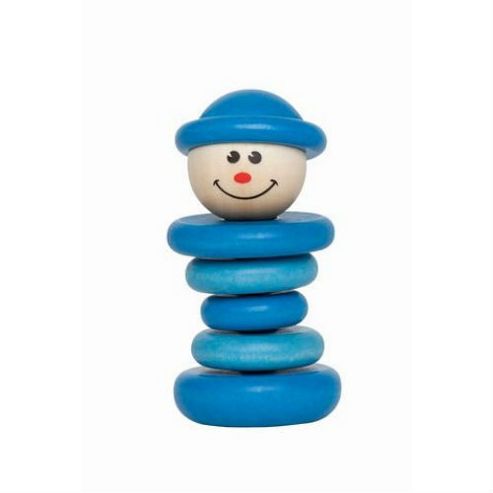 Image of Hape Little Friend Rattle (blue)