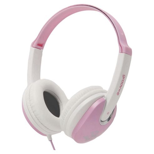 Image of Groov-e Kidz Dj Style Headphone Pink/white