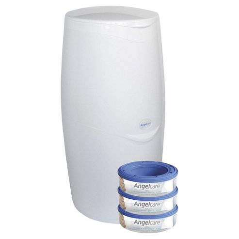 Image of Angelcare Nappy Disposal System - Starter Pack