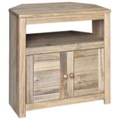 Hacienda Waxed Pine Corner TV Cabinet for up to 32 inch